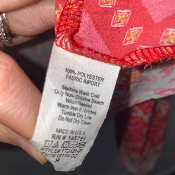 ALTAR’D STATE Cropped Tie-Front Top, Size S - Picture 6 of 7